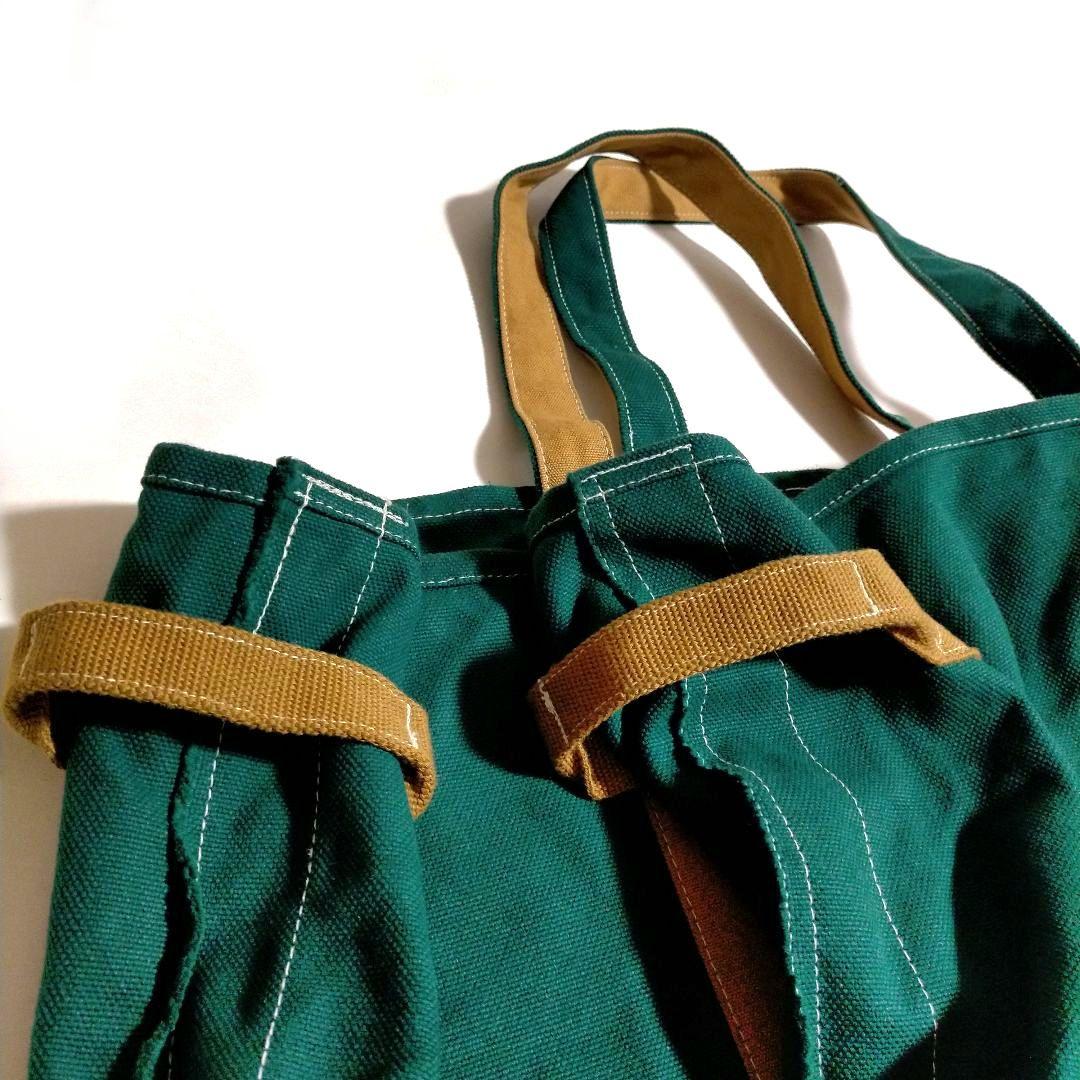 激レア 美品 ヴィンテージ コールマン 大容量 キャンバス 帆布 トートバッグ