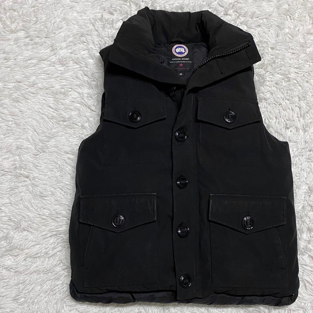  ・カナダグース・ダウンベスト・モントリオール・黒・L