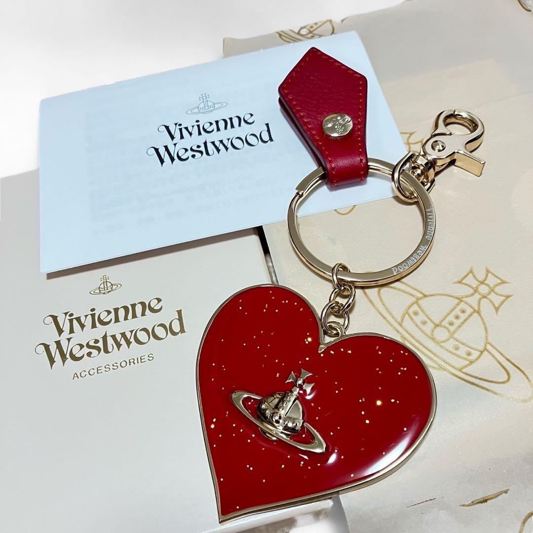 【極美品】 Vivienne Westwood キーホルダー ハート　オーブ