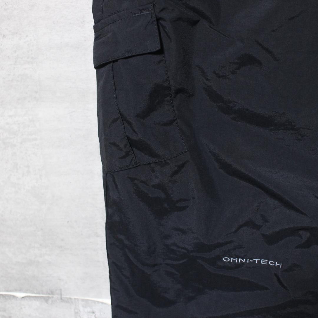 【極美品 高機能 ワイドバギー】オムニテック【XL】コロンビア スノーパンツ 黒