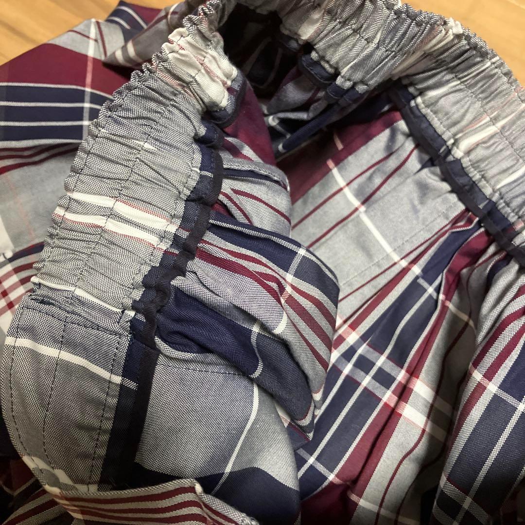 ま*様 DRAWER（ドゥロワー）　チェックギャザースカート レッド ネイビー