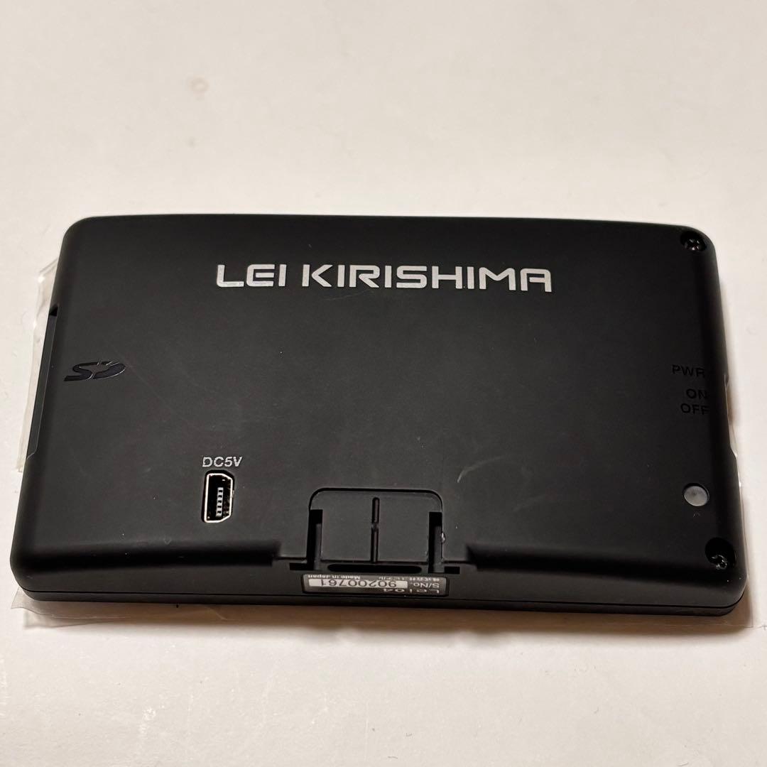 ユピテルLEI! KIRISHIMA GPSレーダー探知機lei04本体