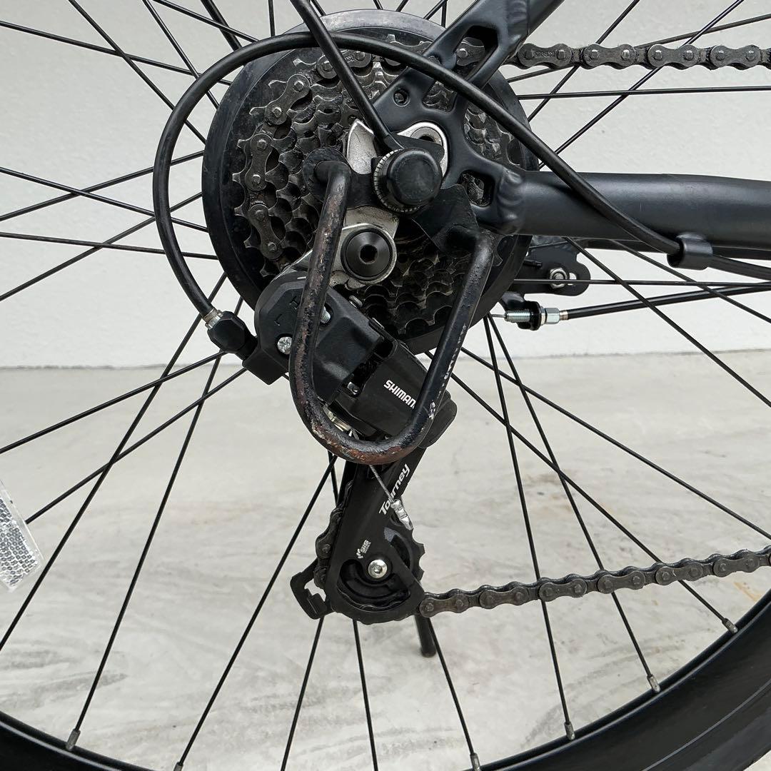 【沖縄県限定】コルポC 500mm マットブラック 700C 7段変速COPRO