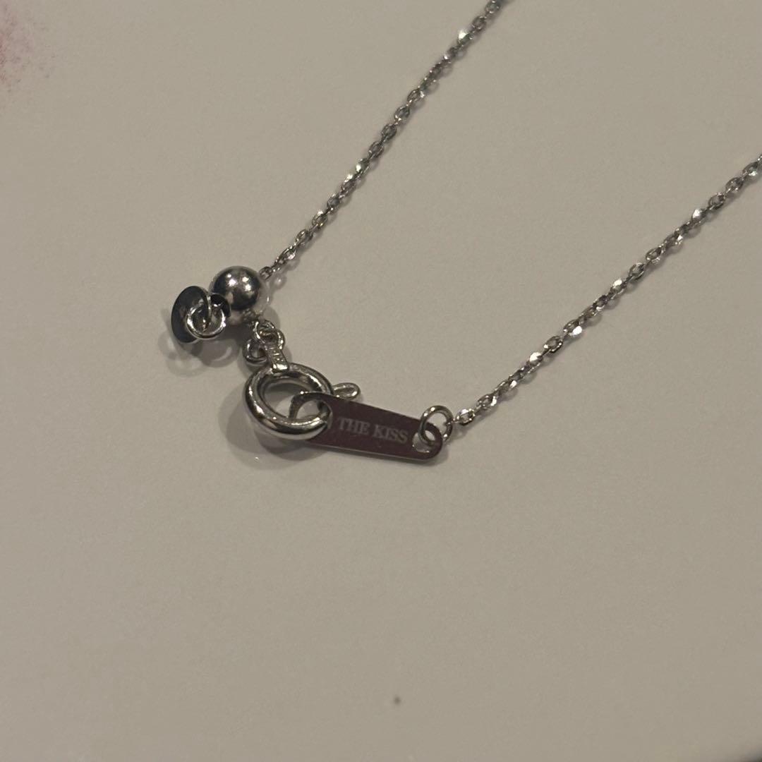 【鑑定済み】THE KISS K10 シルバーネックレス