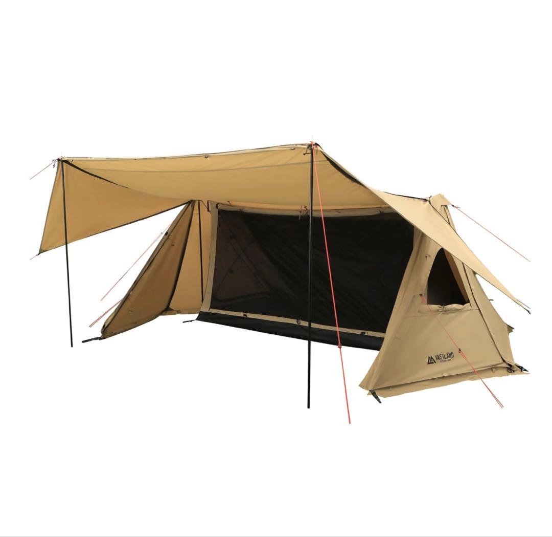 VASTLAND TC PUP TENT SOLO ベージュ