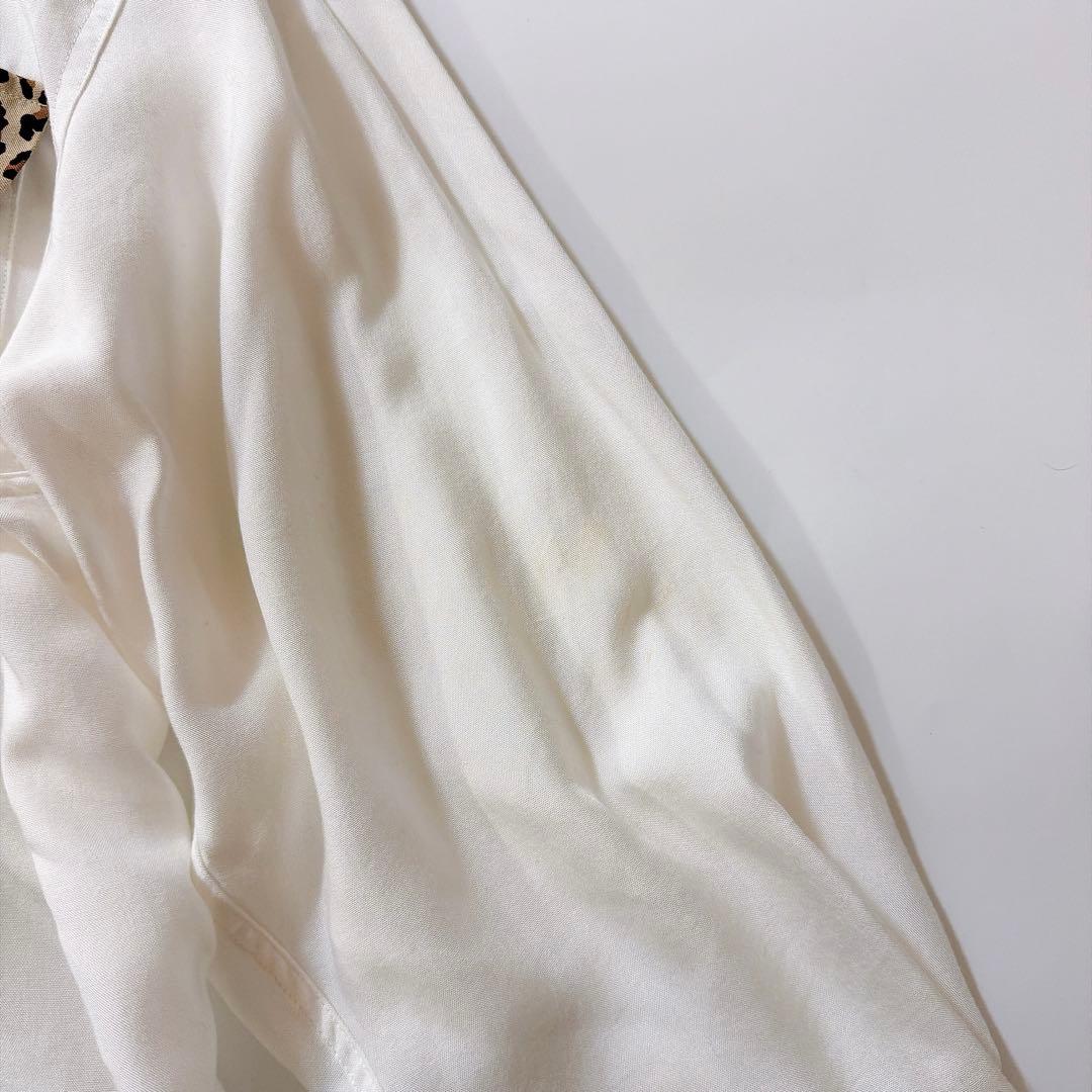 ワコマリア TWO TONE 50'S OPEN COLLAR SHIRT M