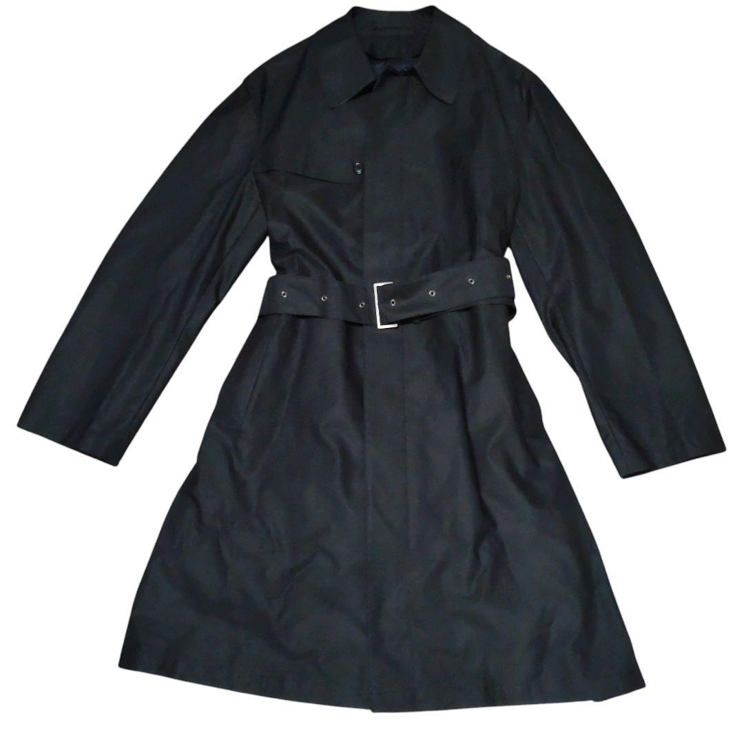 ✨極美品【BURBERRY】メンズ/ライナー付/トレンチコート/大きめ/XL/黒