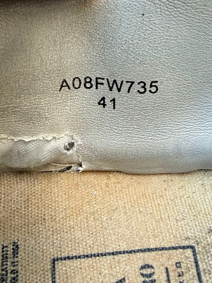 Maison MIHARA YASUHIRO BLAKEY 43 ホワイトmmy