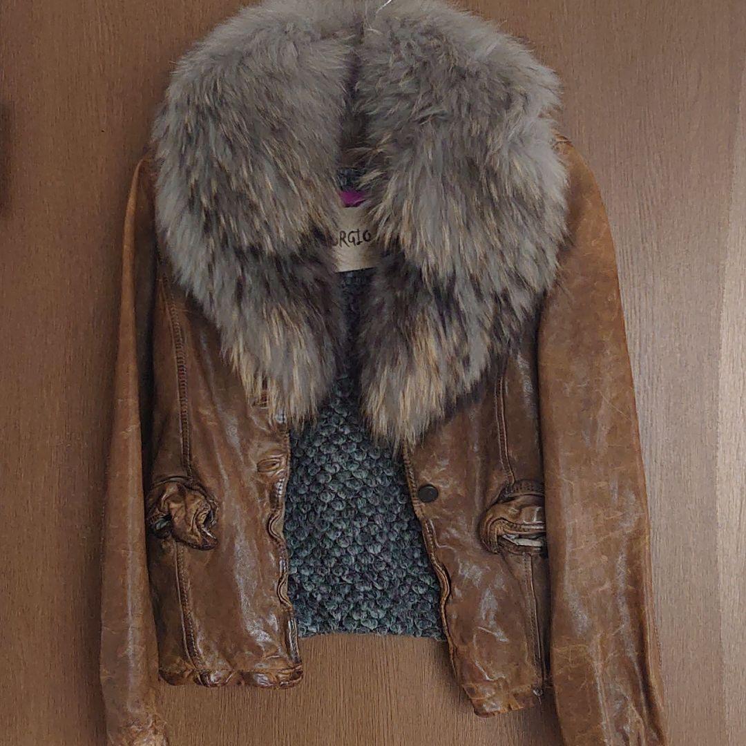 GIORGIO BRATO　ジョルジオブラット　レザー　ジャケット