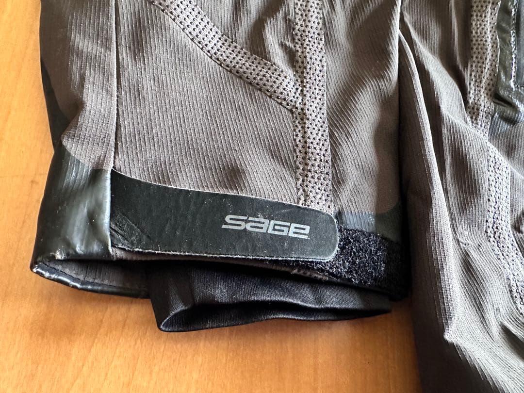 SAGE セージ ウェーディングジャケット グレー Sサイズ (レアな商品)