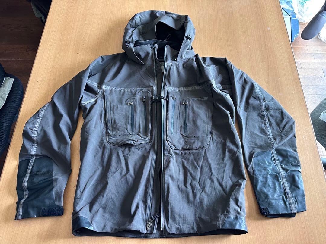 SAGE セージ ウェーディングジャケット グレー Sサイズ (レアな商品)