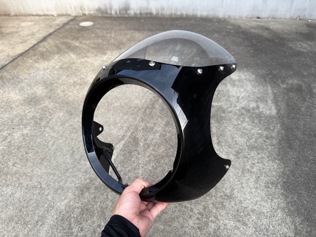 カワサキ W800 cafe 2023 ビキニカウル