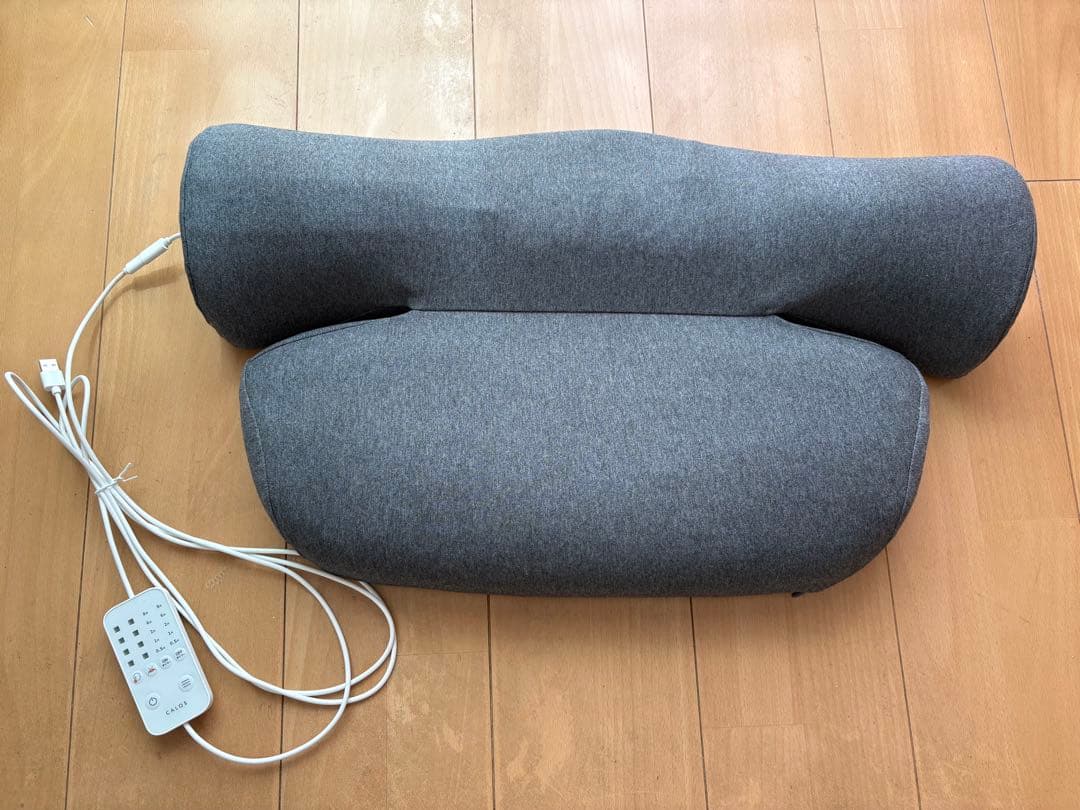 CALQS ダブル枕　グレー 約60cm x 30cm