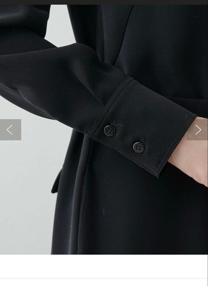 【美品】Whim Gazette ダブルクロスオールインワン　ブラック
