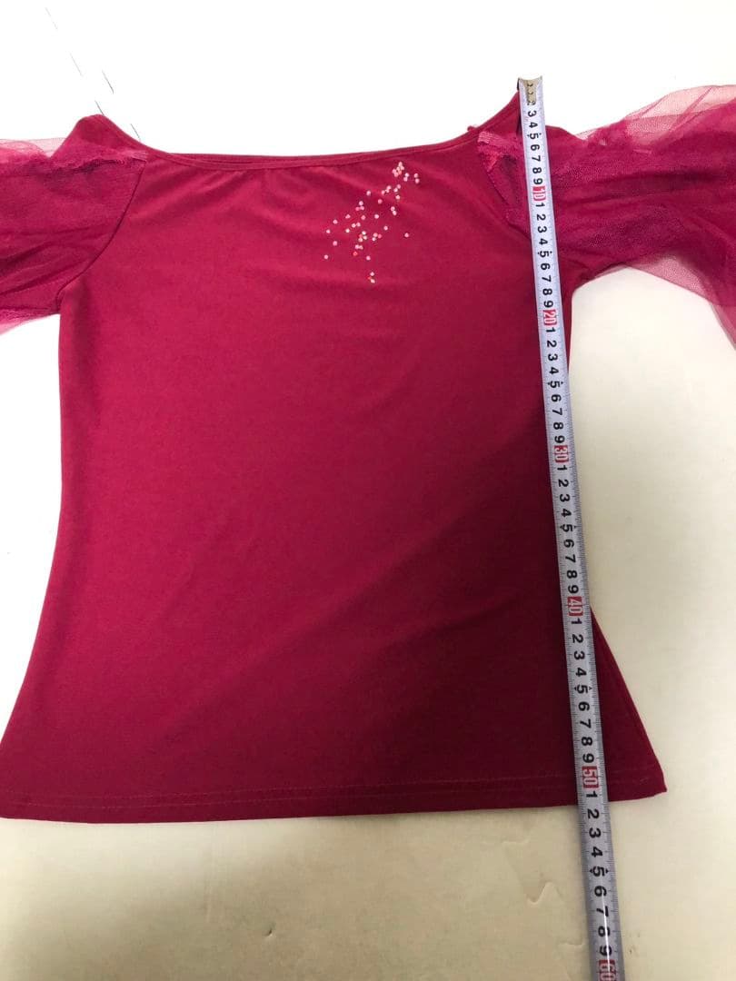 社交ダンス練習着レッスン着パーティChacott花柄スカートドレストップスおまけ