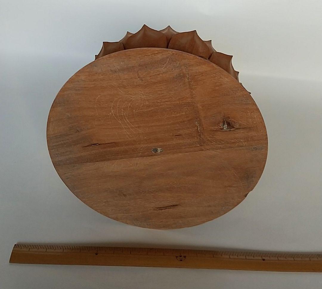 円台座のみ #490 ◆白檀 木彫 仏像