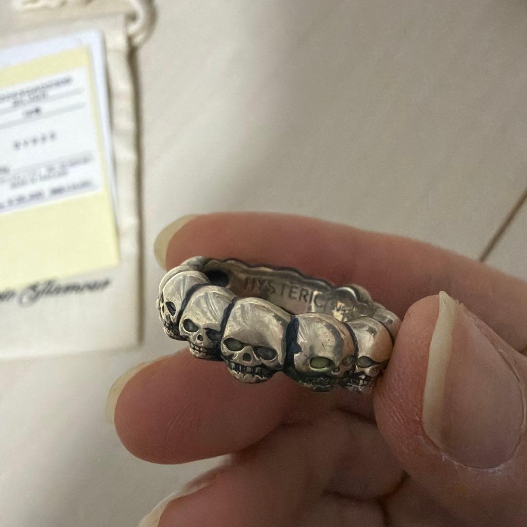 HYSTERIC GLAMOUR スカルリング 16号