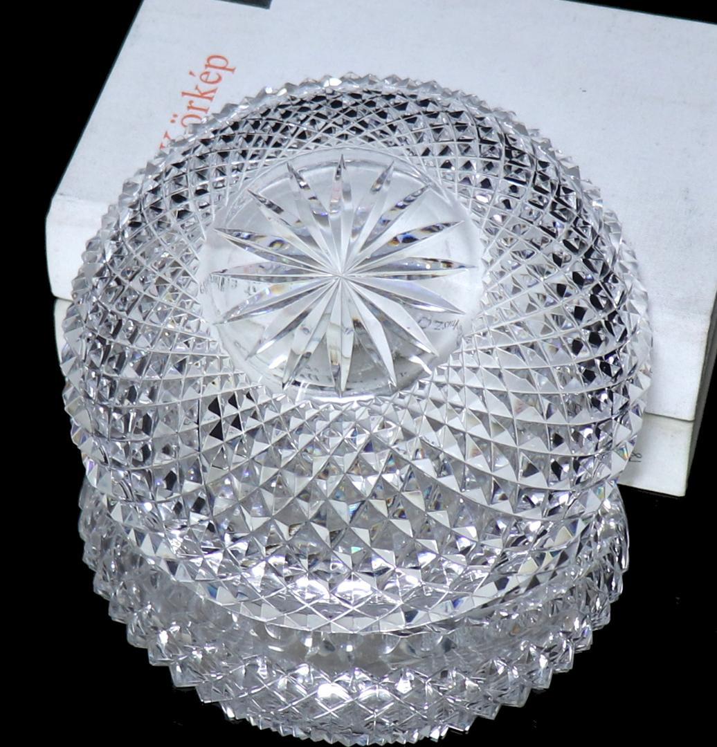 オールド・バカラ 1910年頃 最高級 春海好み 霰切子大型丸鉢 深皿 懐石道具