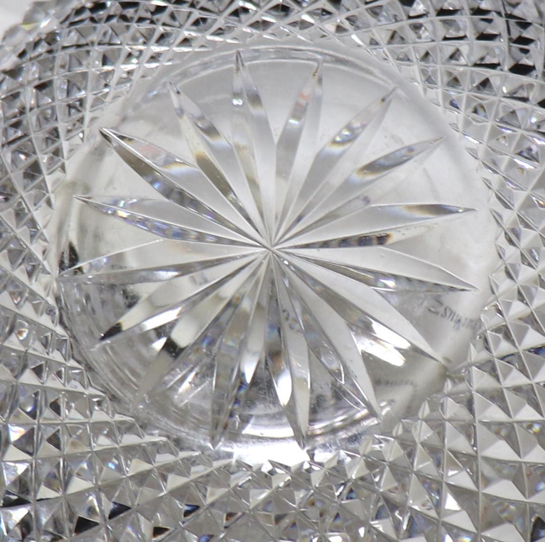 オールド・バカラ 1910年頃 最高級 春海好み 霰切子大型丸鉢 深皿 懐石道具