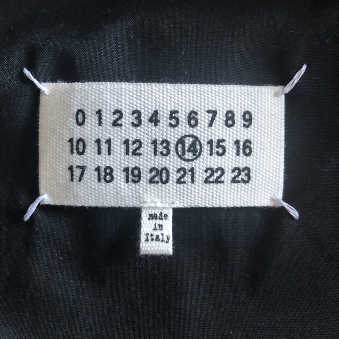 美品 MaisonMargiela 21SS 5zipレザージャケット50黒