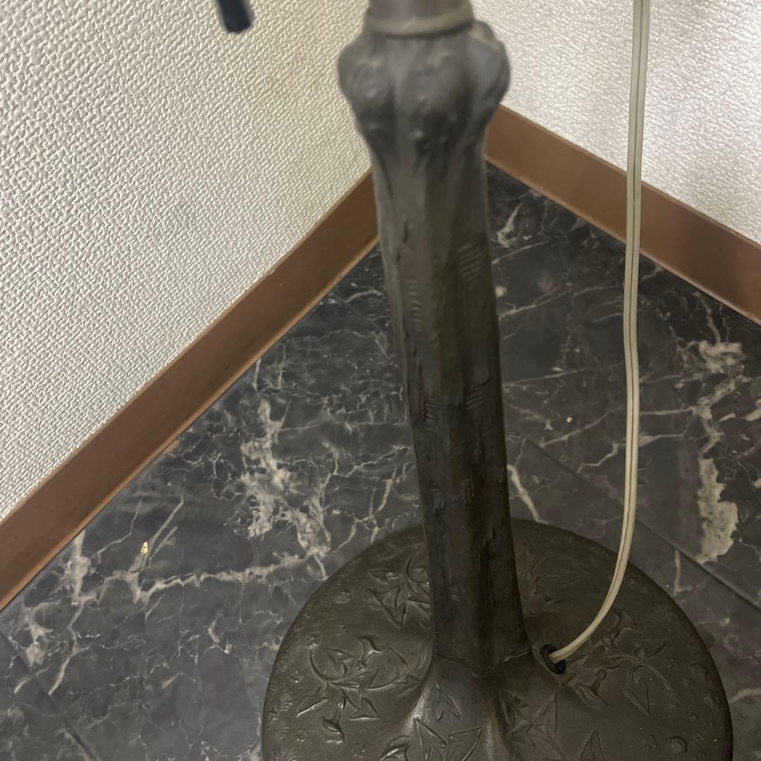アンティーク　ステンドグラスランプ ハンドメイド