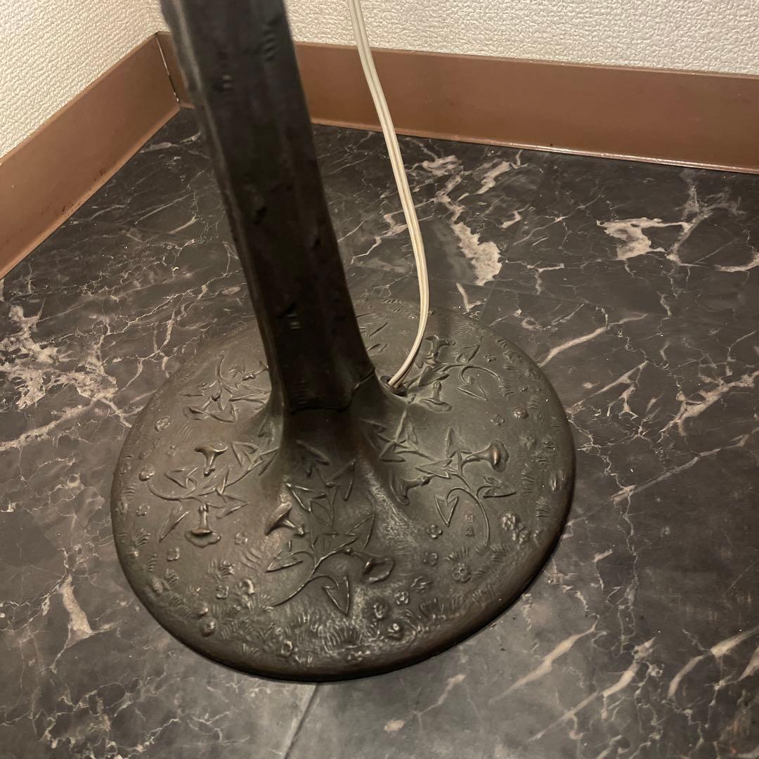 アンティーク　ステンドグラスランプ ハンドメイド