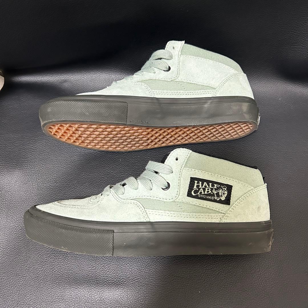【一回のみ着用】ハーフキャブ　グレーオリーブ26.5 HALF CAB VANS