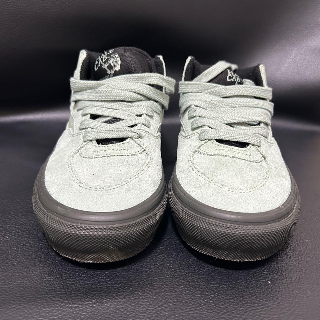 【一回のみ着用】ハーフキャブ　グレーオリーブ26.5 HALF CAB VANS