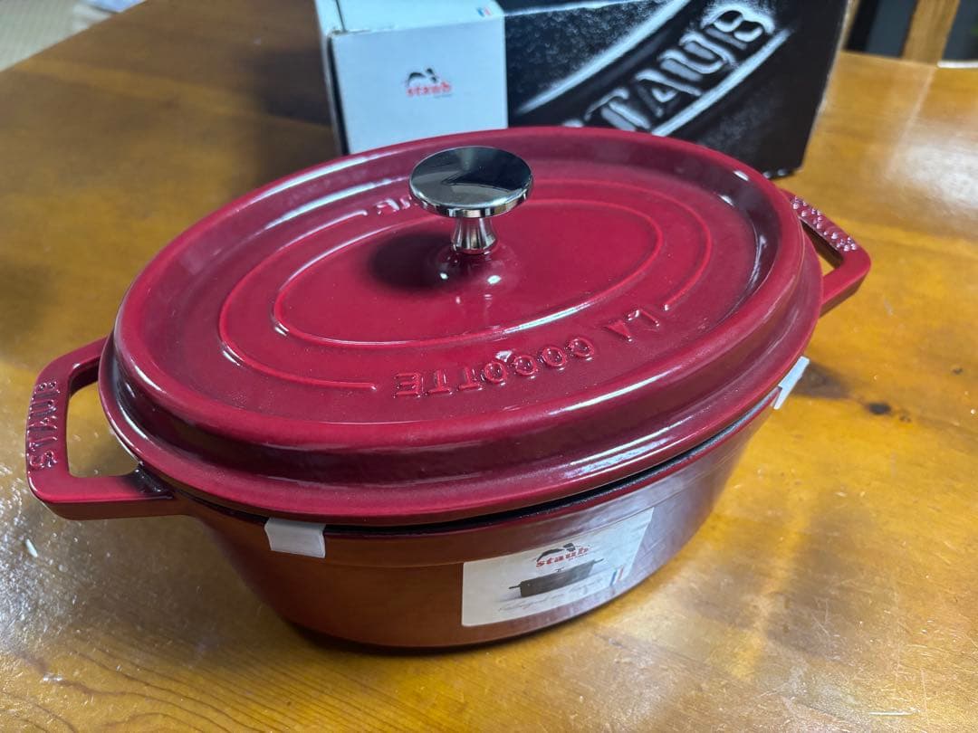 ストウブ staub STAUB ピコ・ココット オーバル 23cm 限定色ボル