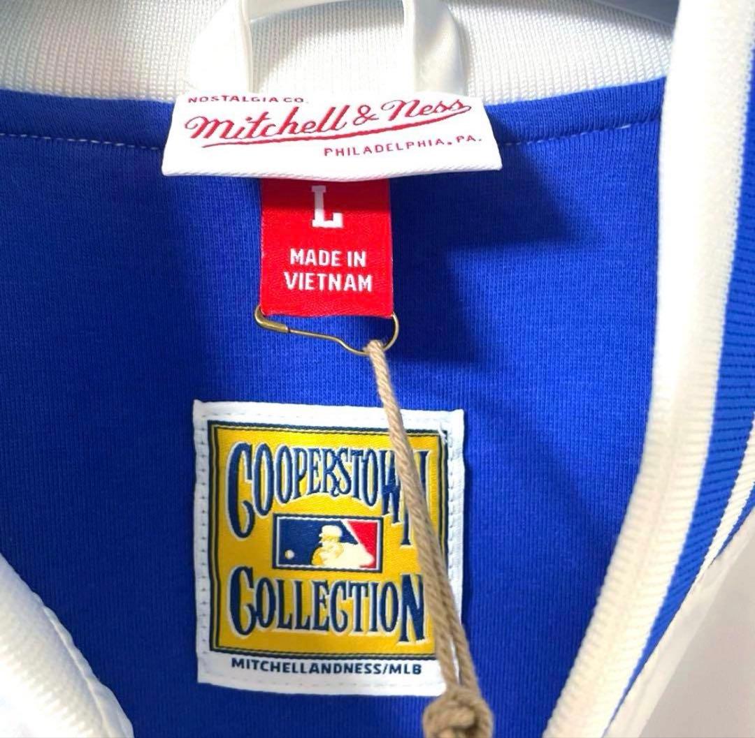 ドジャース スタジャン　ミッチェル＆ネス Dodgers L (XL相当) 白