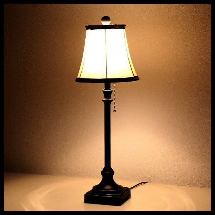 輸入雑貨　マーメイドライン　スリムテーブルランプ　クラッシック　エレガント