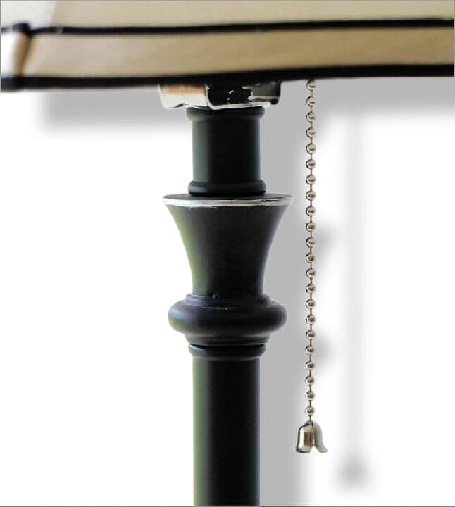 輸入雑貨　マーメイドライン　スリムテーブルランプ　クラッシック　エレガント