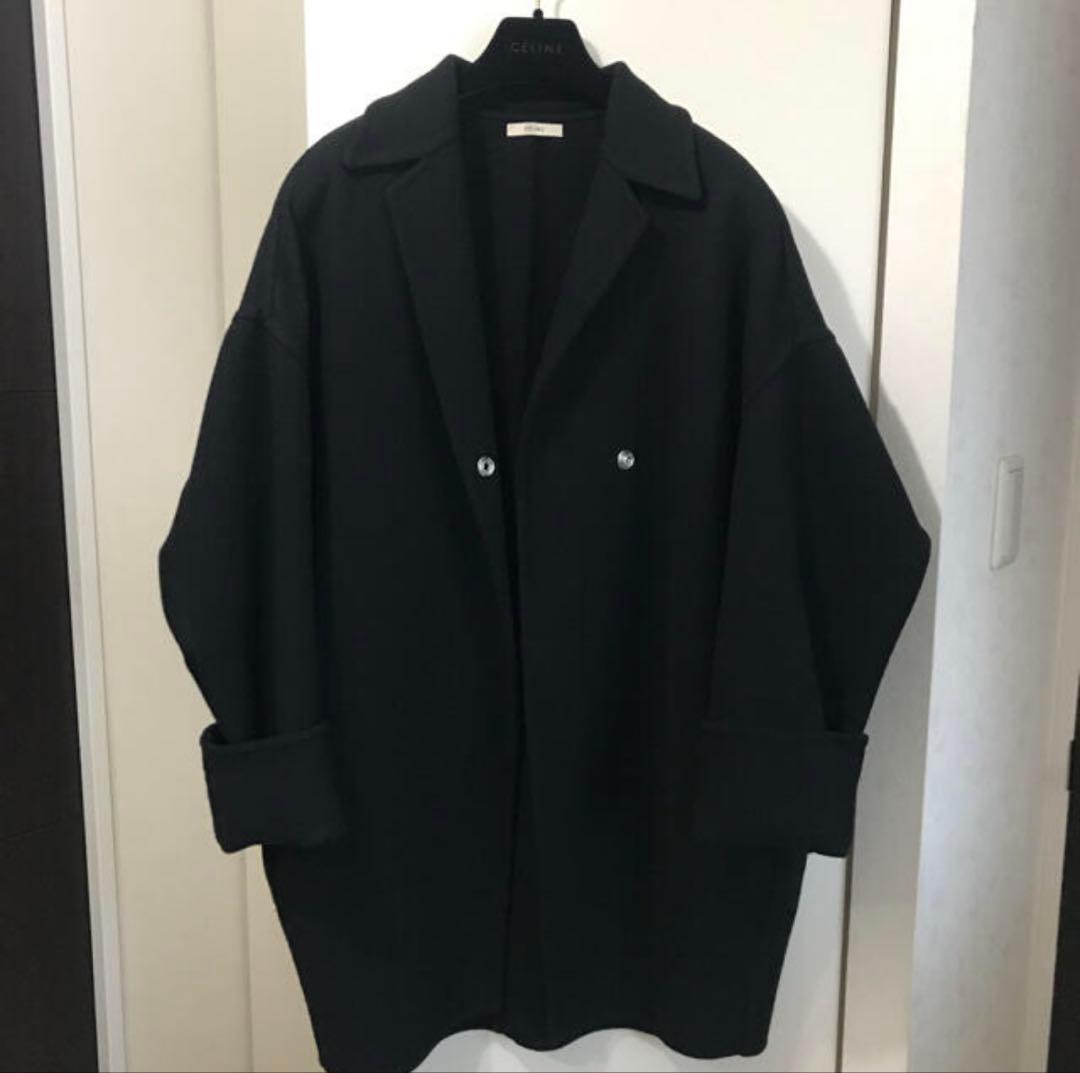 2014AW☆celineセリーヌ☆フィービー☆コート 黒 36