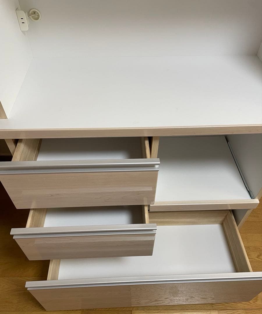 【極美品•送料込み】万代家具 キッチンカウンター