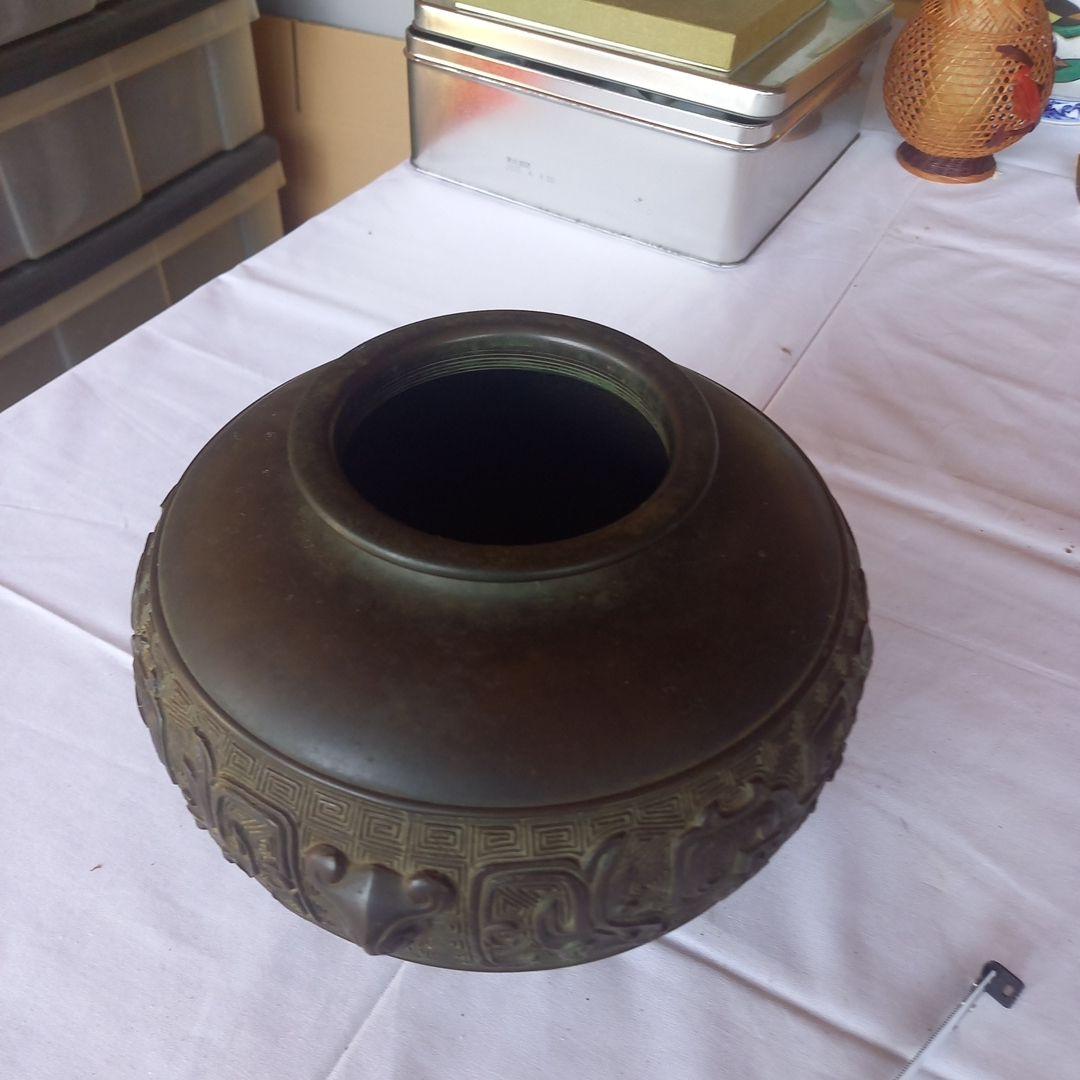 青銅 壺 アンティーク ヴィンテージ