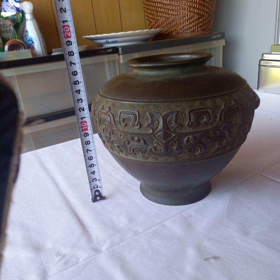 青銅 壺 アンティーク ヴィンテージ