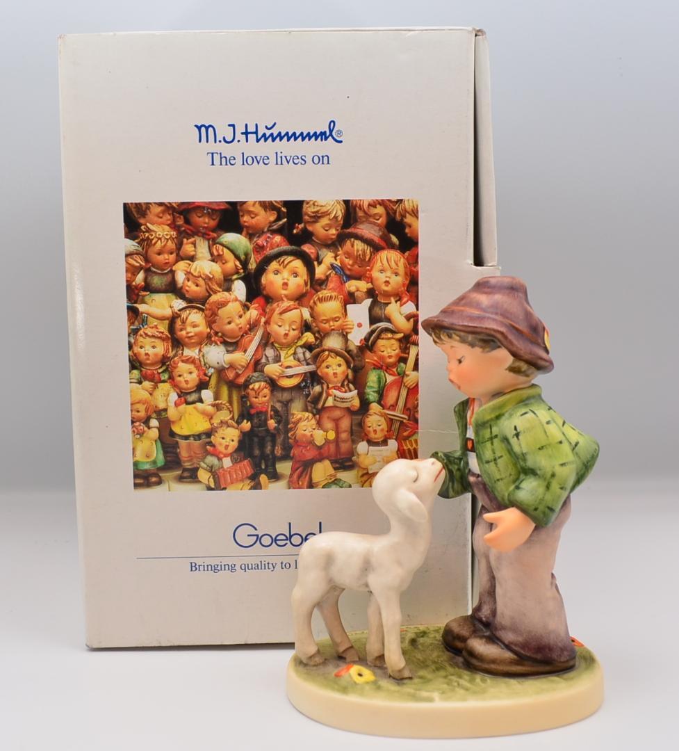 羊飼いの少年　＃395　★フンメル　ドイツ・ゲーベル　ヴィンテージ　箱付き　レア