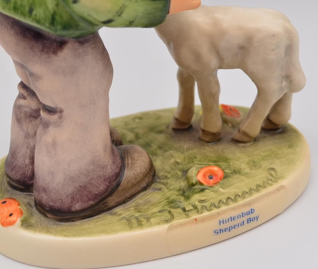 羊飼いの少年　＃395　★フンメル　ドイツ・ゲーベル　ヴィンテージ　箱付き　レア