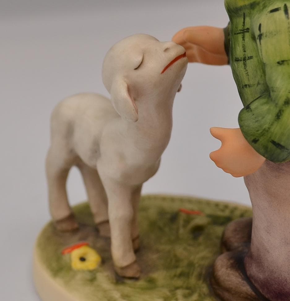 羊飼いの少年　＃395　★フンメル　ドイツ・ゲーベル　ヴィンテージ　箱付き　レア