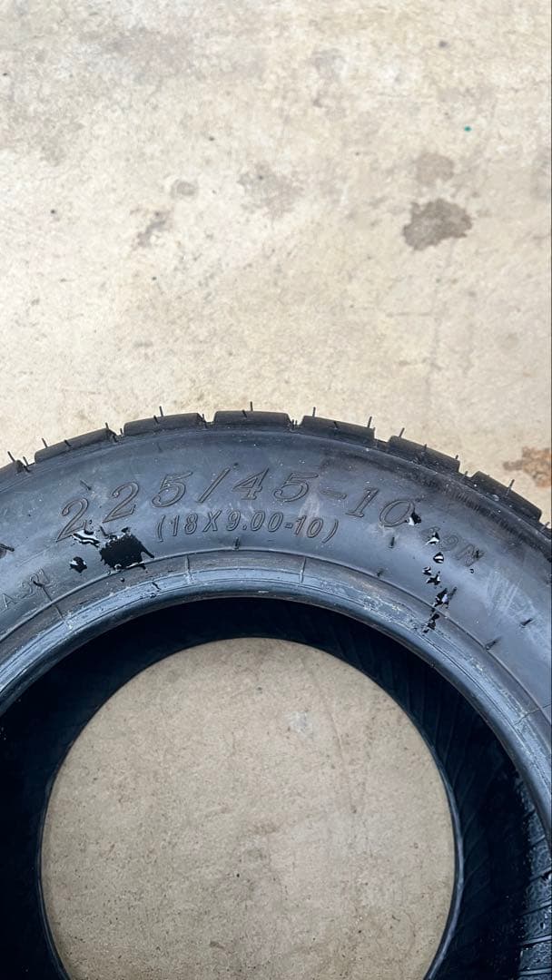 スクーター用 10インチ タイヤ2本