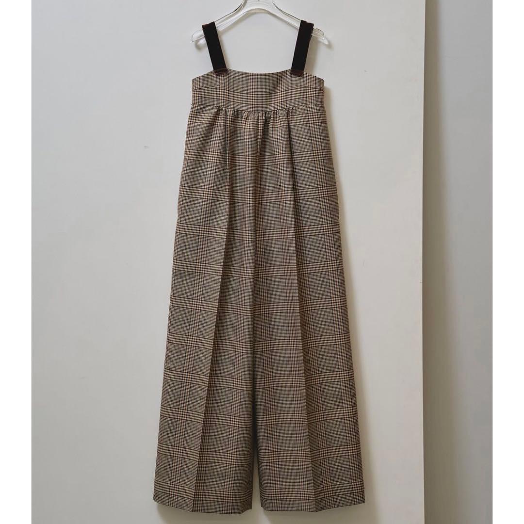 TODAYFUL Check Wide Combinaison 未使用