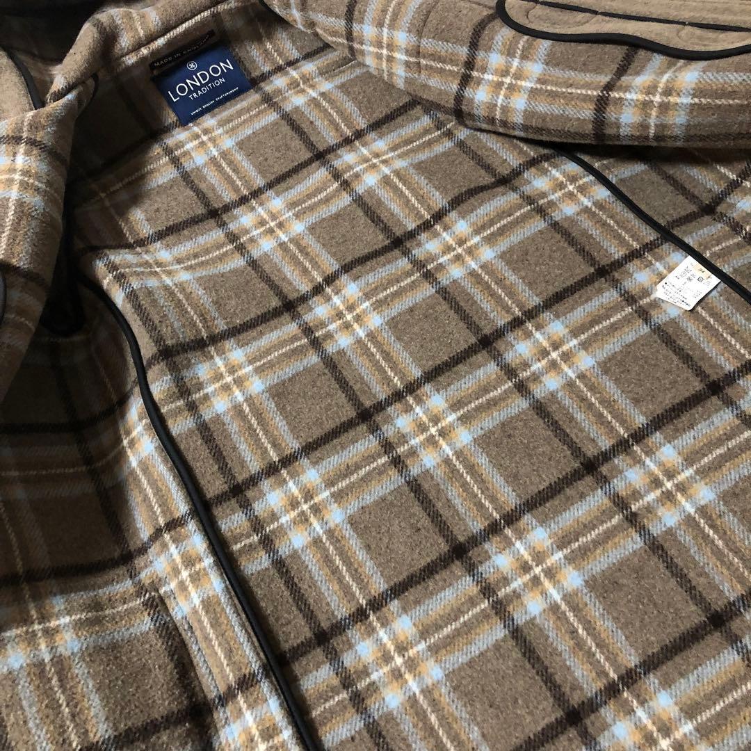 極美品♡ ロンドントラディション　ダッフルコート　ロング　英国製　チェック
