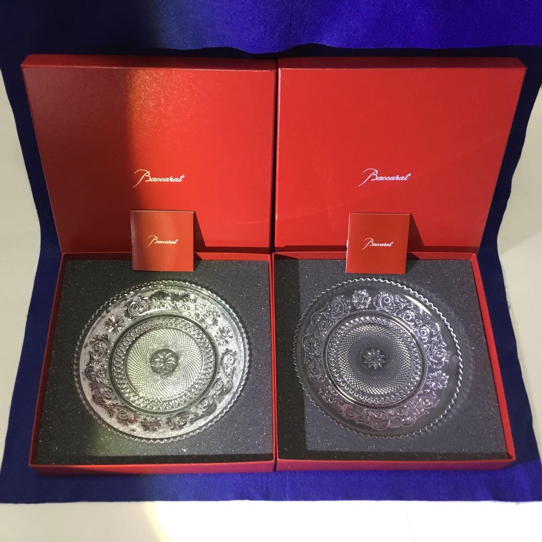 バカラ　アラベスク　プレート　2枚セット