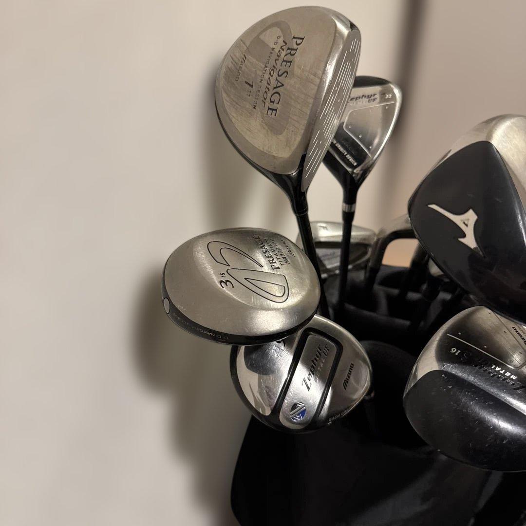 ゴルフ初心者　中古ゴルフクラブセット