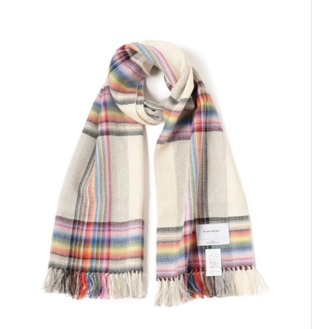 か*ず様 【新品】THE INOUE BROTHERS マルチカラーマフラー