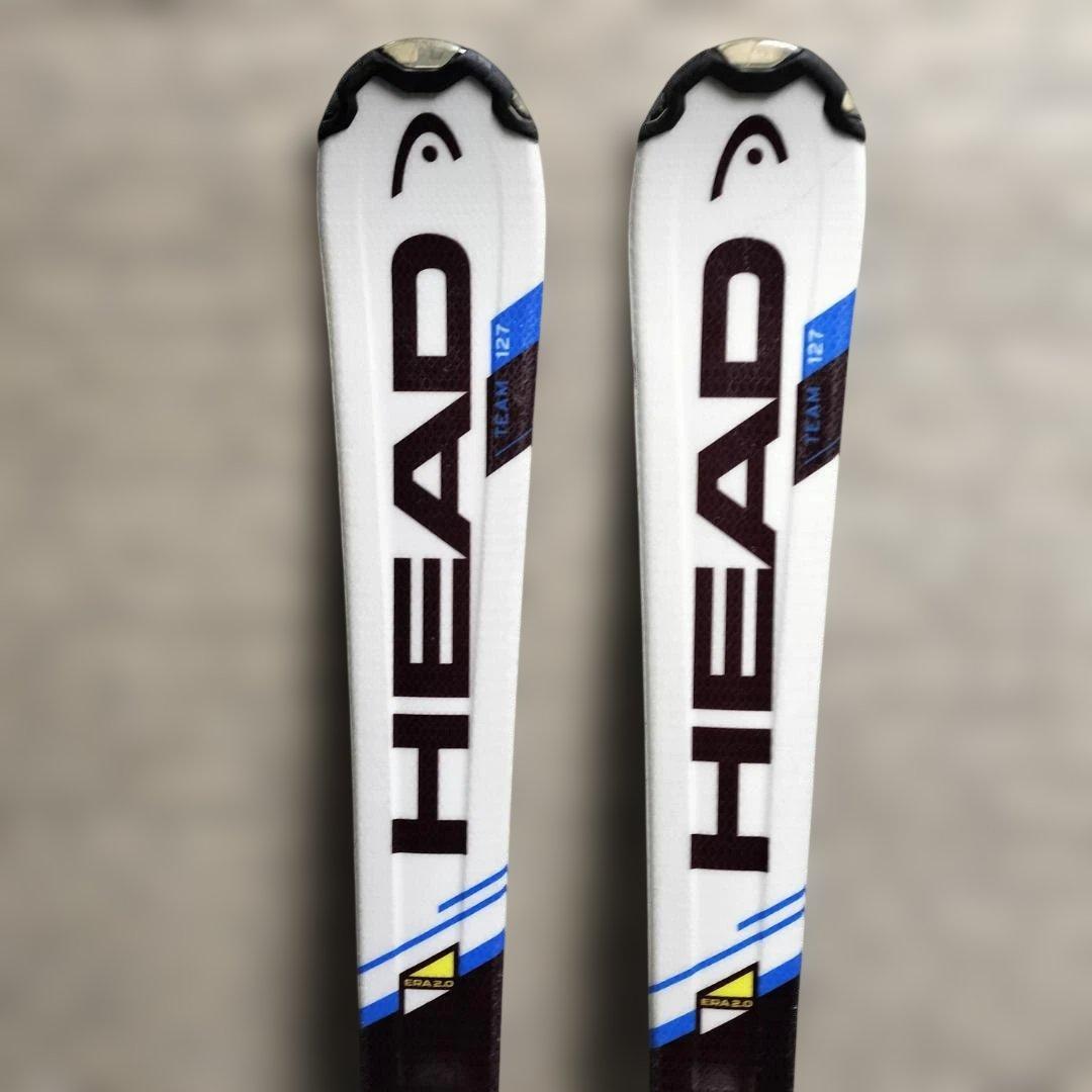 【人気モデル】HEAD ジュニア スキーセット 127cm ポール付き