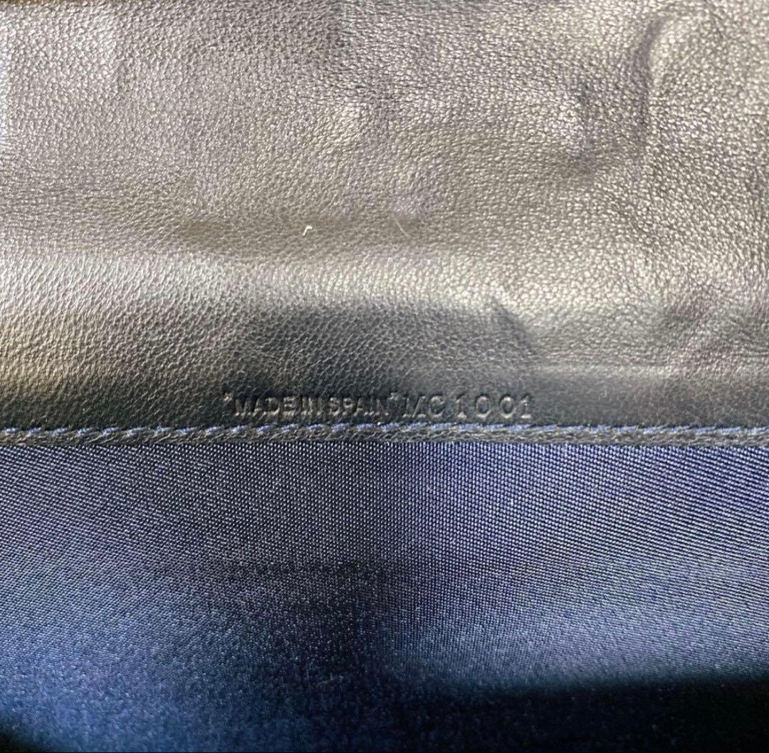 dior クリスチャンディオール　長財布　トロッター　ネイビー