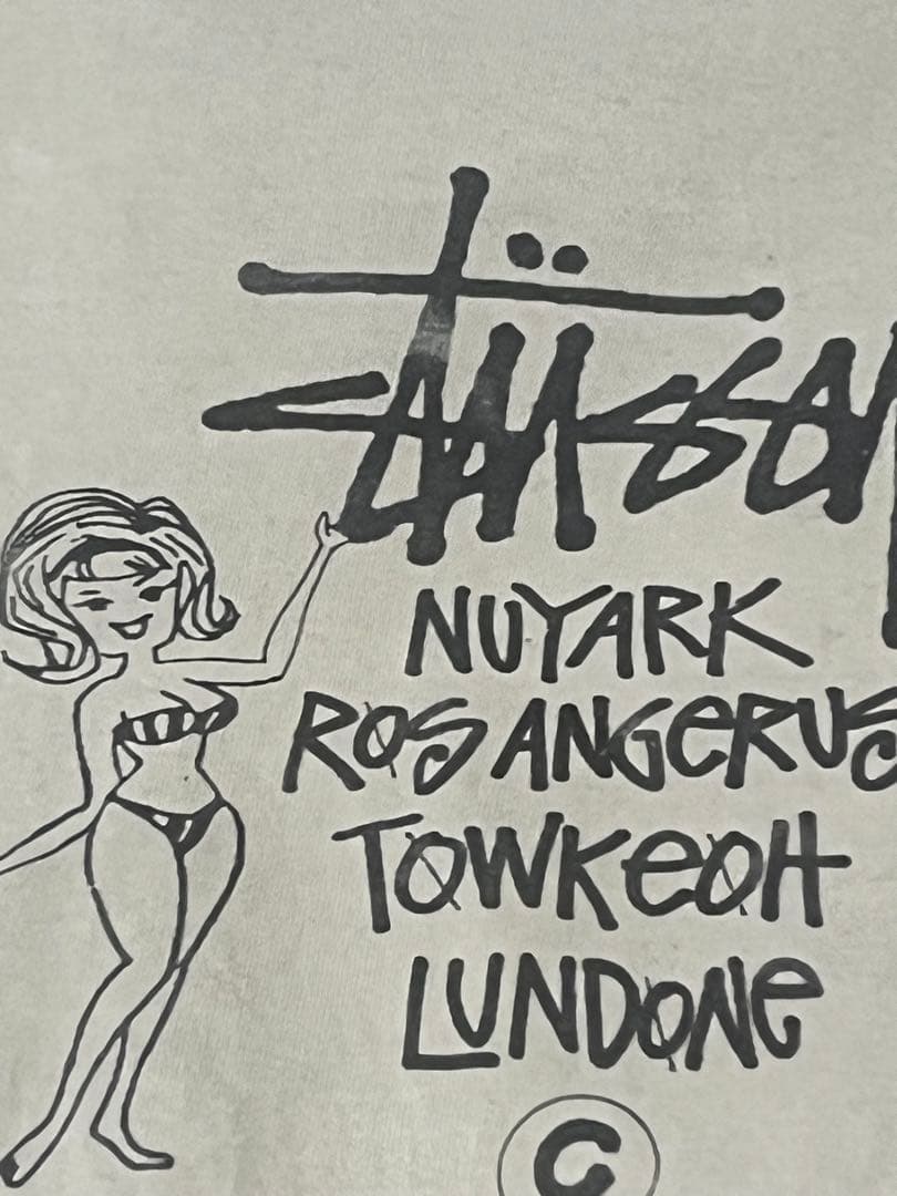 トップス VINTAGE OLD STUSSY 80s T-SHIRT