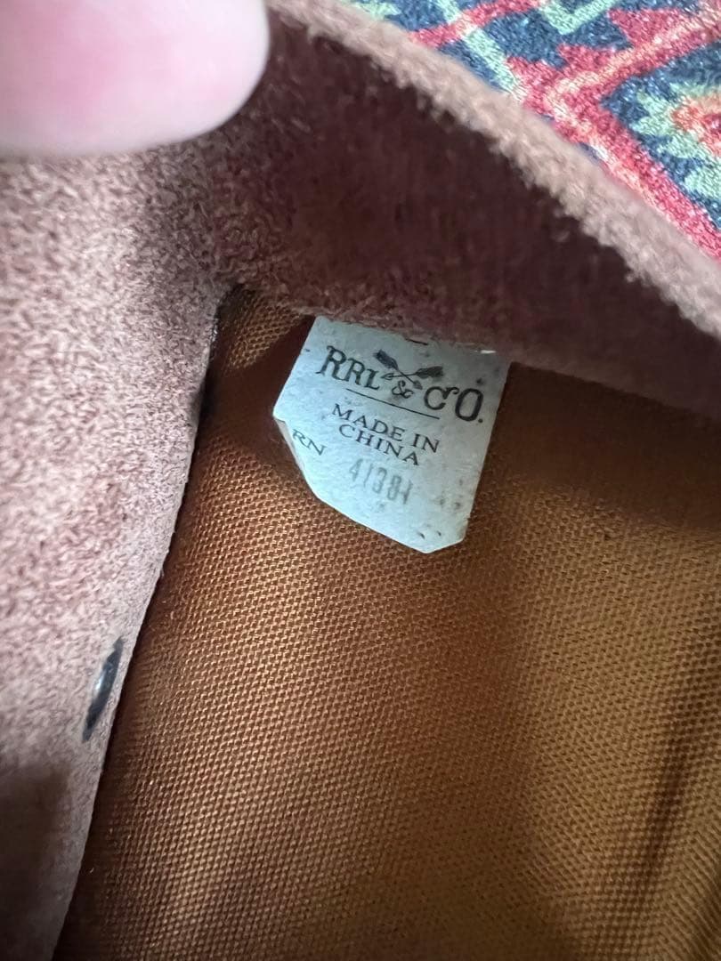 【美品】RRL ダブルアールエル レザー 小銭入れ
