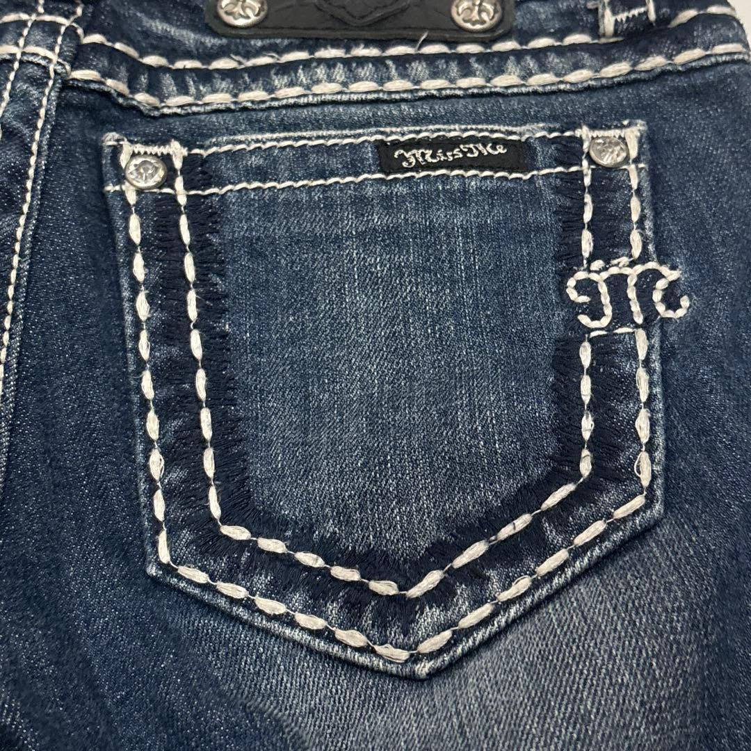 【Miss Me 】フレアデニムパンツ　24